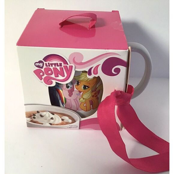 My Little Pony Mug Hot Chocolate Cup Hasbro Magical Friends Girls Gift - Picture 1 of 5